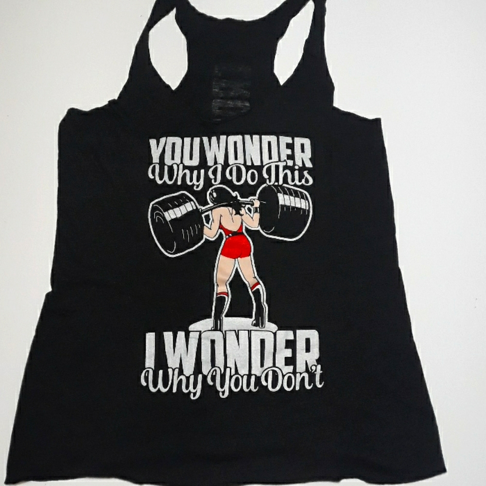 ●  Crossfit muscle tank